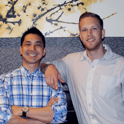 Founders of Advance Physio: Sheldon Nakashima & Brendan Clarke