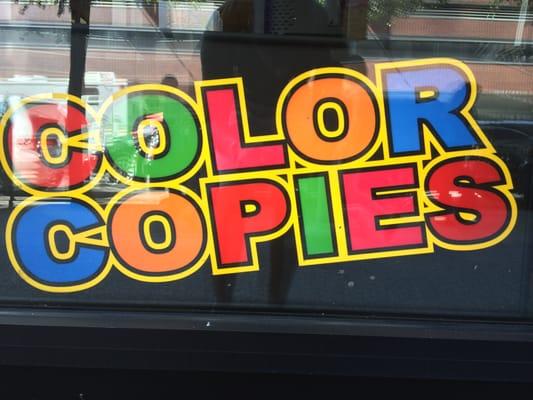 Color copies