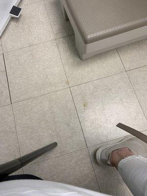 Dirty floor