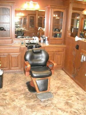 Relax while enjoying your hair cut or shave