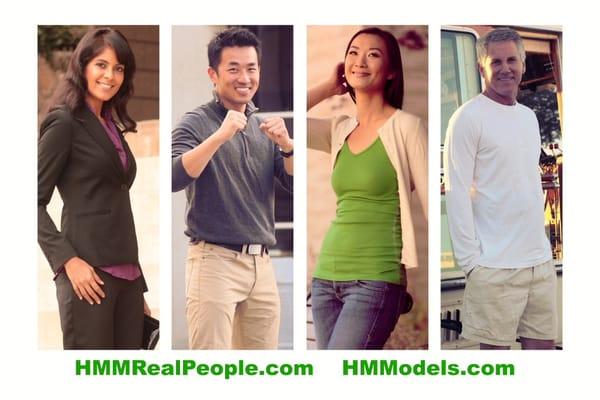 Check out our new division and website!, HMMRealPeople.com  Professional talent age 29+