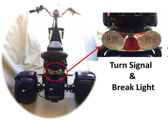 Larger Stop Light & Turn Signals