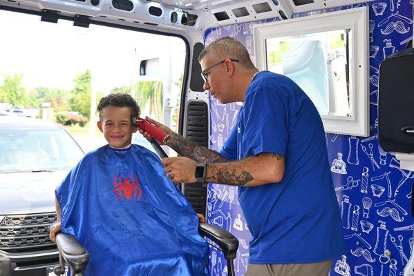 Giving back at NorthBabylon schools back to school