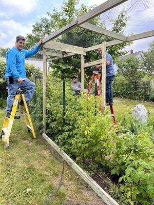 Family # 1 installation of Raspberry enclosure