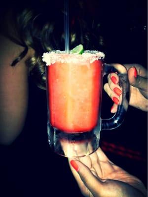 Strawberry margarita $4