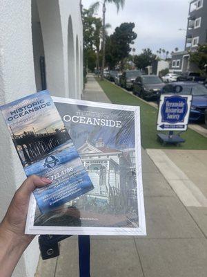 $53 latest version of the history of Oceanside Book