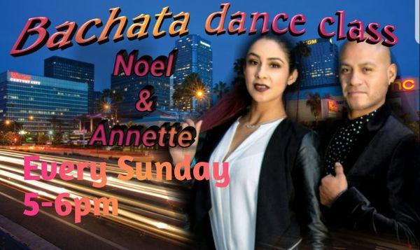 Learn how to dance Bachata every Sunday from 5-6p