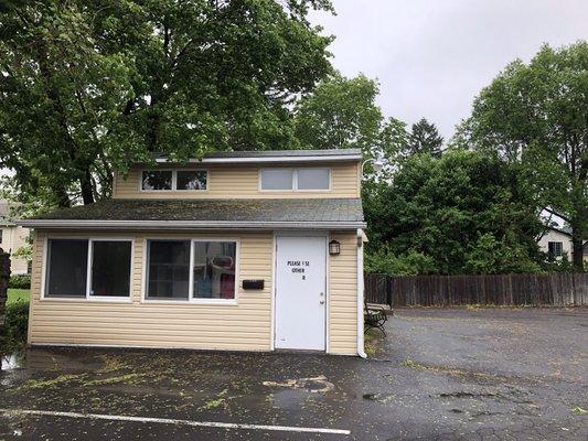 Rear cottage house