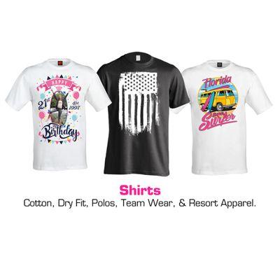 Design and Printing of T-Shirts and Apparel