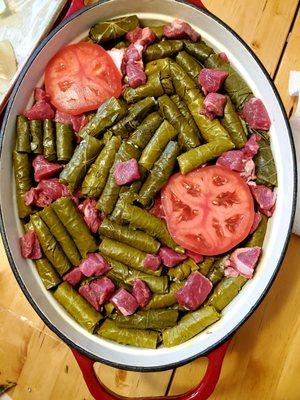 Stuffed Vine Leaves