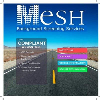 MeSH Background Screening Services