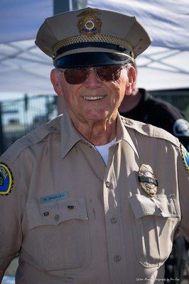 Walt Barkley, a retired Pomona PD officer who continues to support the community!