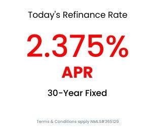 2.375% APR 30 years fixed - 12/13/2020