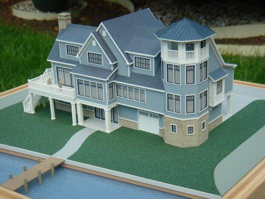 Model of Residence near Chesapeake Bay, Jonathan Rivera Architecture