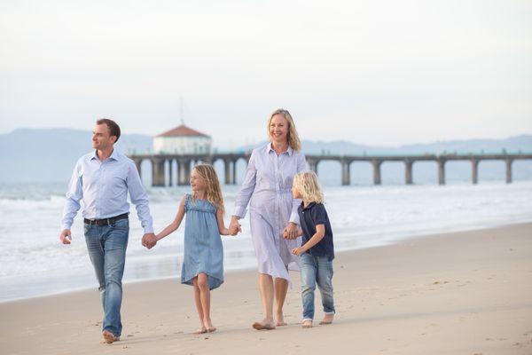 Manhattan Beach Family Portraits