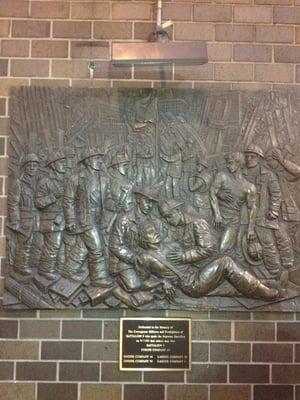 FDNY Memorial on the wall