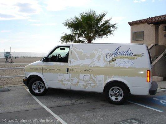 Our catering van for small party