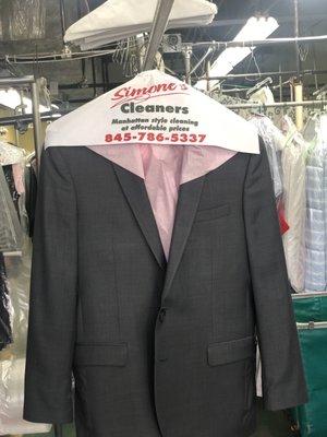 Dry cleaning suit