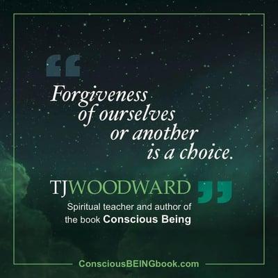 Quote from TJ Woodward's book, Conscious BEING: Awakening to Your True Nature.