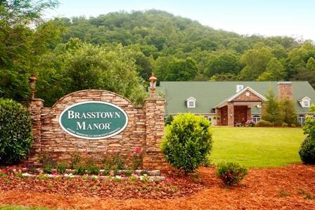 Beautiful Brasstown Manor, in the heart of the North GA Mountains.