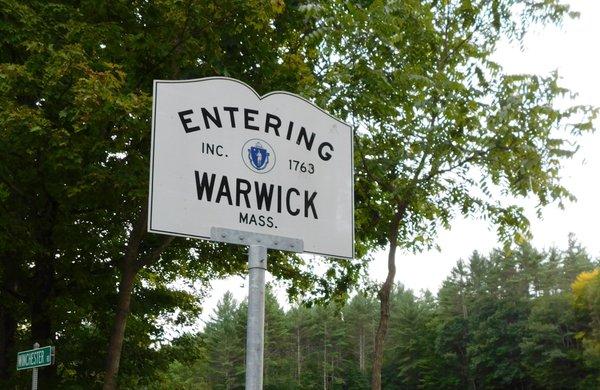 Entering Warwick at the Winchester line.