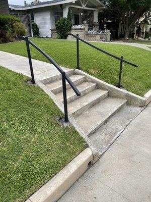 steel handrails