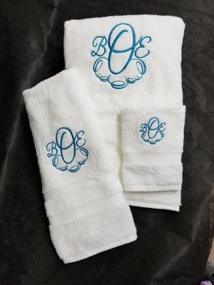 Monograms or Personalized