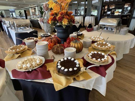 Dessert table