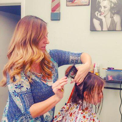 Owner/ Stylist Mandy Reese takes over her mom's long-standing hair salon in Madison.