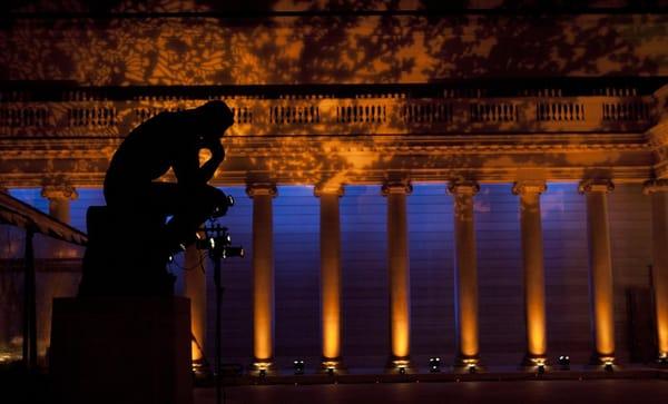 "The Thinker" at the Legion of Honor