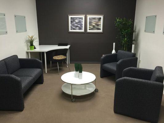 Therapy/Coaching Room- Perfect for a meeting that needs a more comfortable feel.