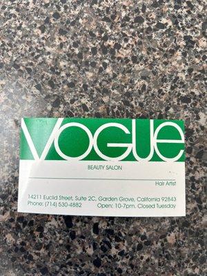 Vogue Beauty Salon