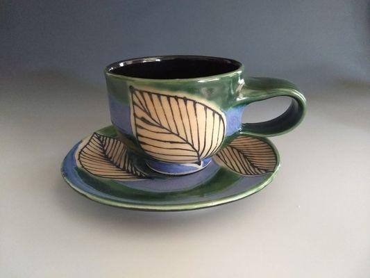 Cup and saucer