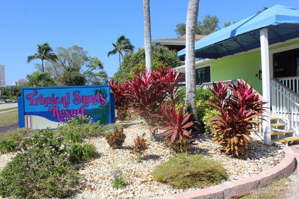 Tropical Sands Resort located on the south end of Estero Island. One of the best kept secrets. Yep it's ours!