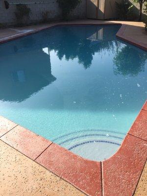 Skinner Swim Pool Plastering performs great work on my poolThank You Skinner pools and Staff!!