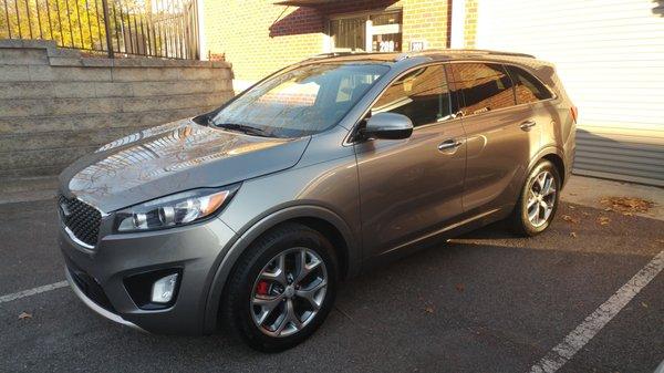 2017 Kia Sorento SX Limited, 21,000 miles. Purchased for a client in Birmingham, AL.