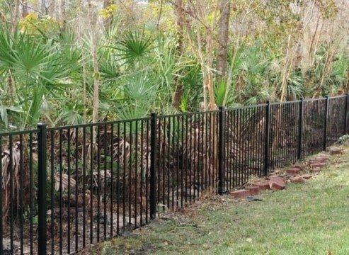 Recent Residential Aluminum Fence Install