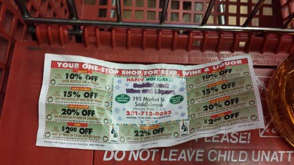 Useless coupons that don't work... they have an excuse on everything you want to buy.