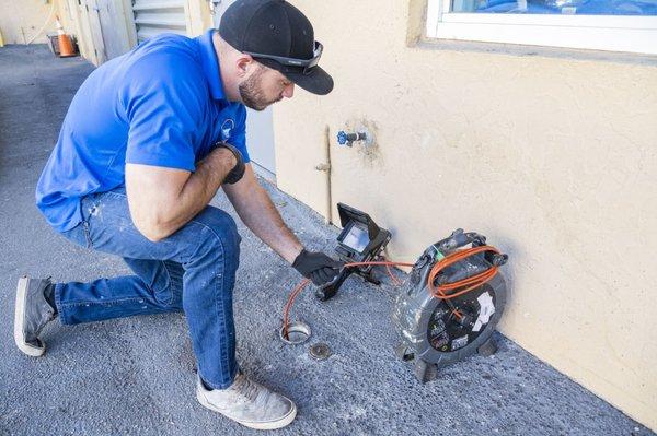 Sewer video inspection