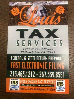 Louis Tax Services