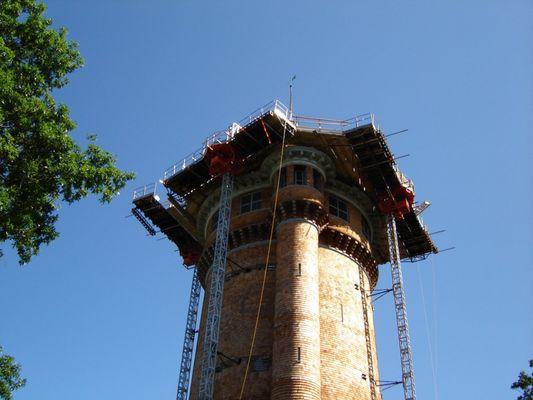 Reviving Lawson Tower - a historic tower built in style of European castle turret by Taylorforest.com Team serving New England Area USA