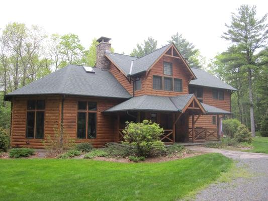 Cassel Building Custom Log Home