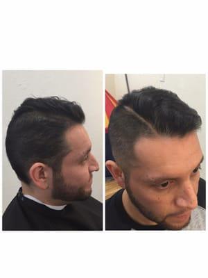 Before and after.. Best fade in the business!!