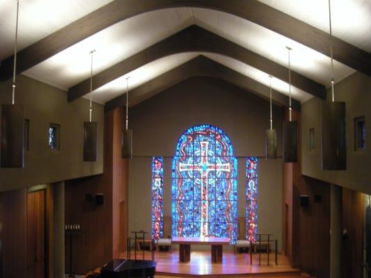 Lighting retrofit done in a San Francisco church