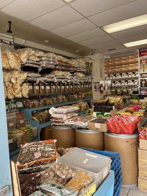 Inside A & B Seafood Inc., Oakland Chinatown, Oakland, CA.