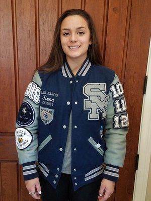 San Marcos Letterman Jacket