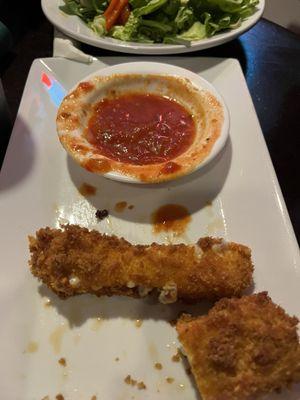 Mozz Sticks (came with 5 initially)