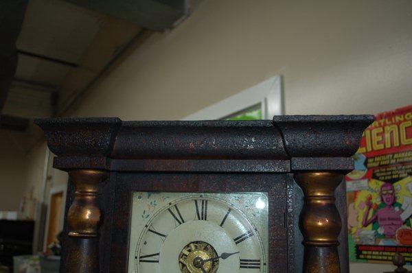 Fire Damaged Clock