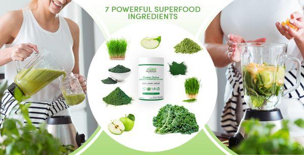 Gaea Greens Superfood, 7 Powerful Superfood Ingredients