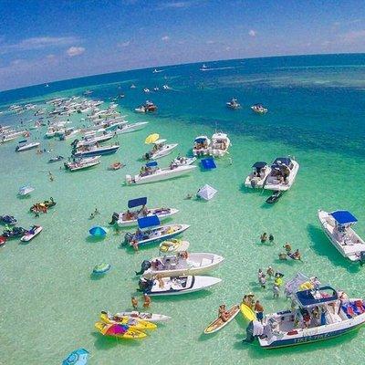 Famous Islamorada Sandbar